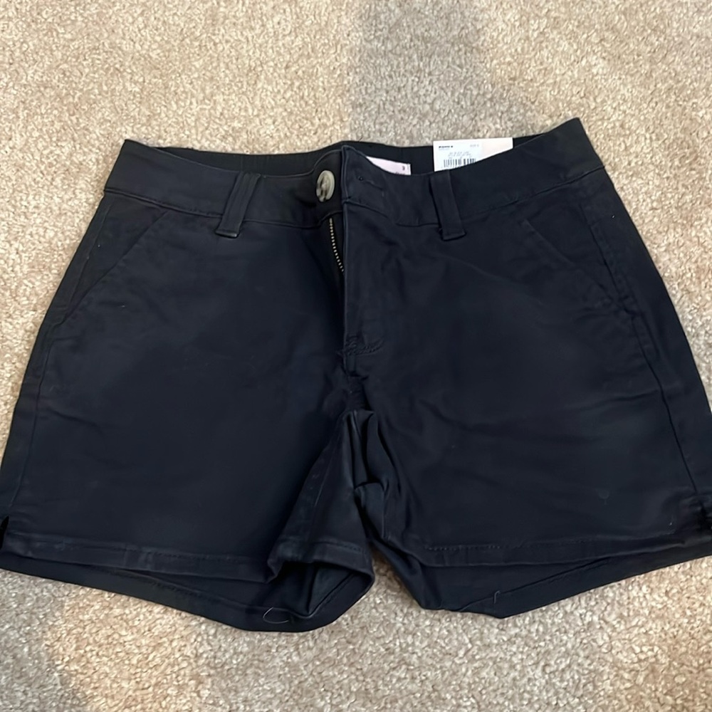 Junior Black Chino Short